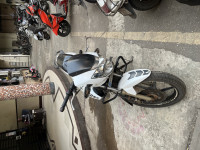White TVS Apache RTR 180 ABS