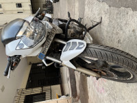 White TVS Apache RTR 180 ABS