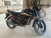Black With Red Graphics Honda Livo BS6