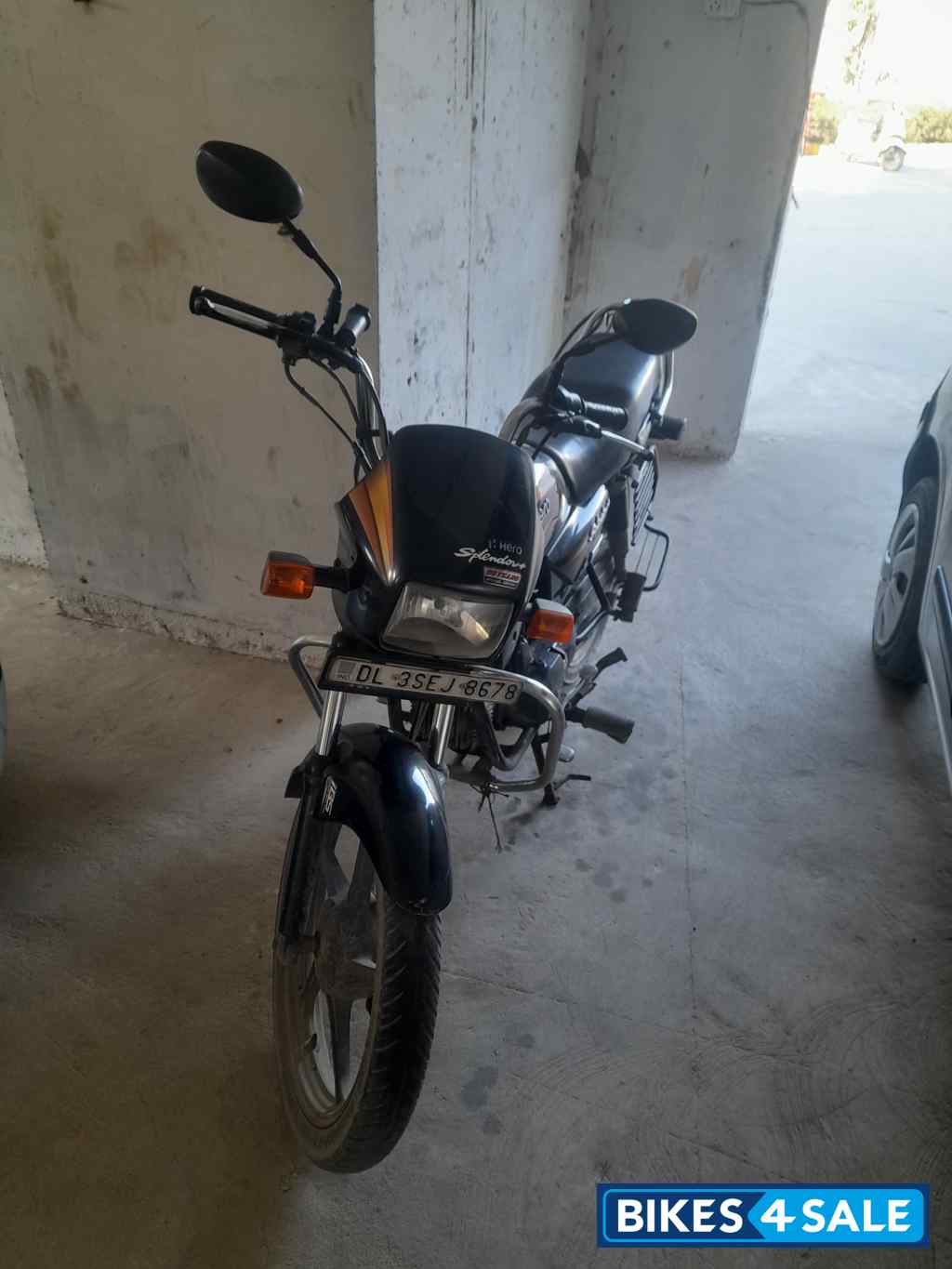 Gold Black Hero Splendor Plus IBS i3s