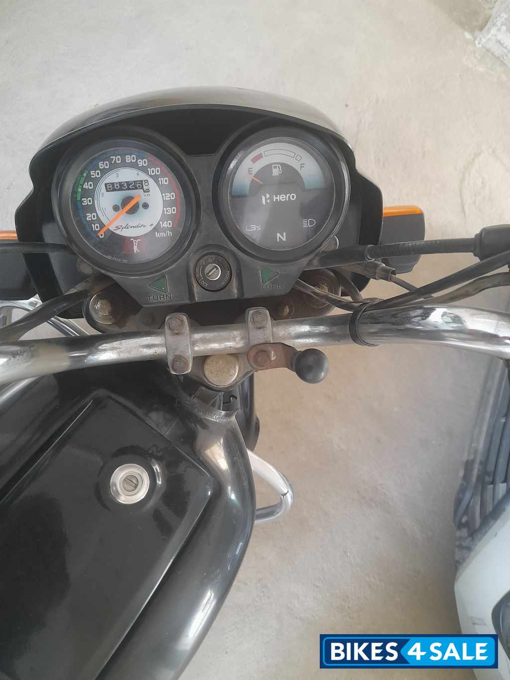 Gold Black Hero Splendor Plus IBS i3s