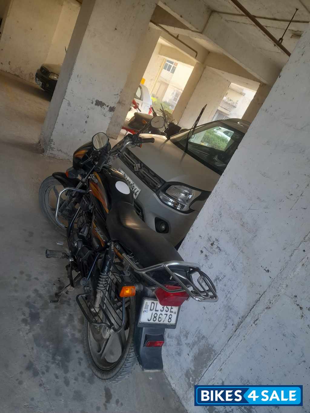 Gold Black Hero Splendor Plus IBS i3s