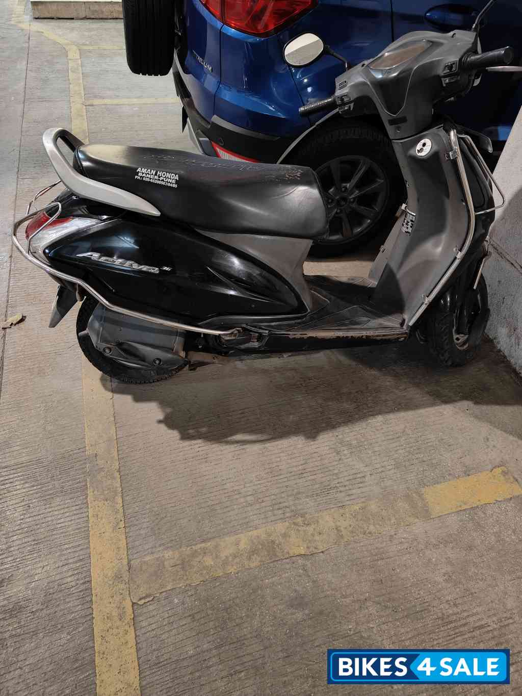 Black Honda Activa 3G