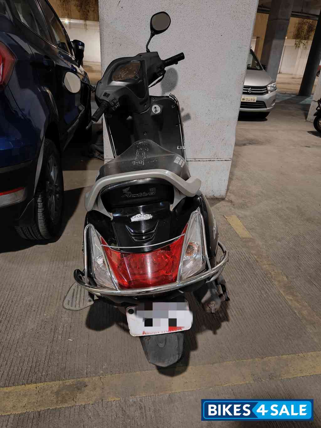 Black Honda Activa 3G