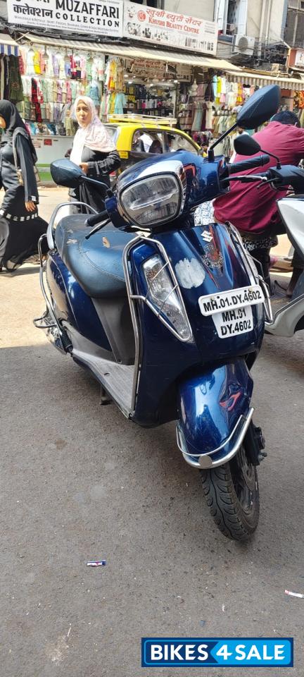 Greenish Blue Suzuki Access 125 BS6
