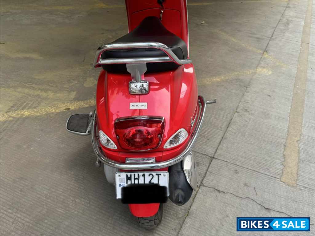 Red Vespa ZX 125 BS6