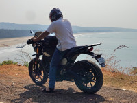 Matte Green Triumph Scrambler 400 X