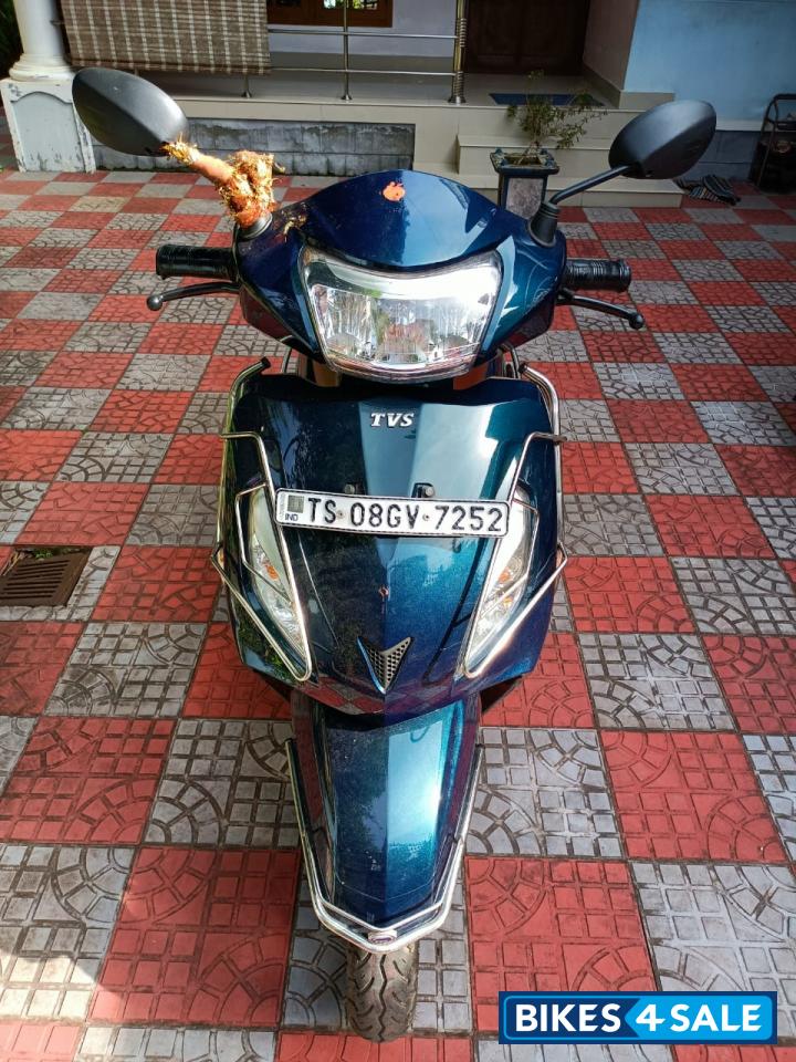 Aqua Blue TVS Jupiter ZX