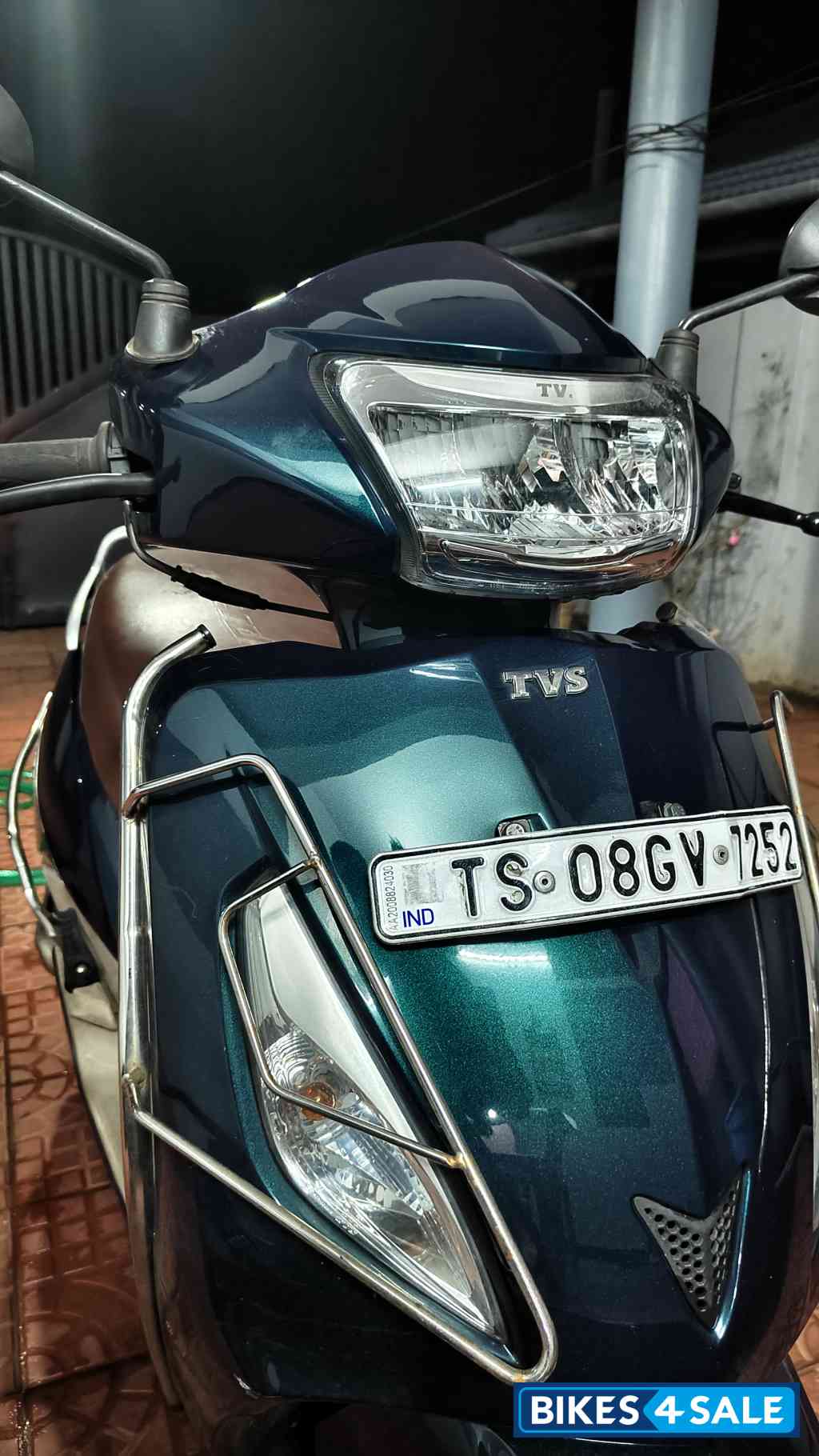 Aqua Blue TVS Jupiter ZX