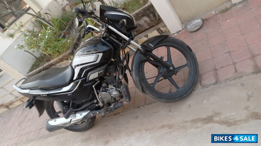 Black And Grey Hero Super Splendor IBS