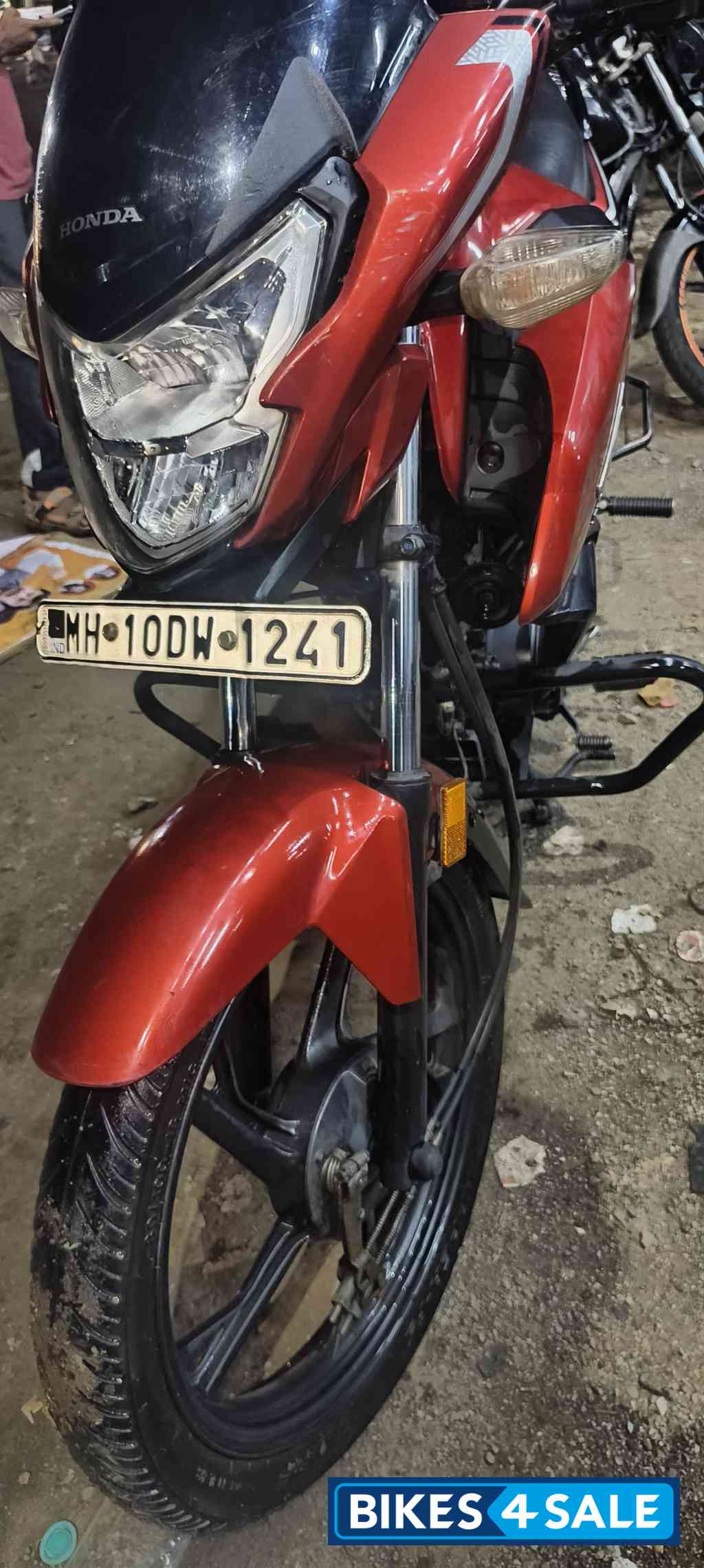 Cherry Red Honda SP 125 BSVI