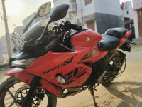 Red Suzuki Gixxer SF
