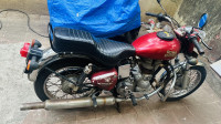 Red Royal Enfield Bullet Electra