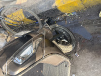 Brown Suzuki Access 125 BS6