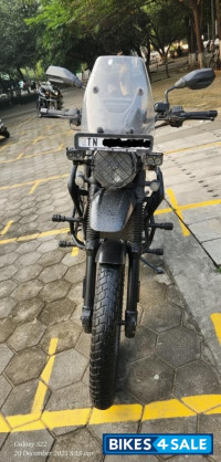 Matte Tornado Black Yezdi Adventure Matte 2024