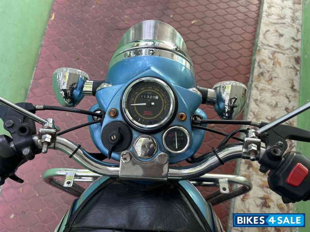 Deluxe Blue Royal Enfield Bullet Standard 350