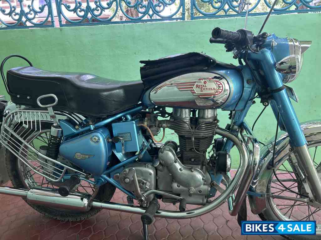 Deluxe Blue Royal Enfield Bullet Standard 350