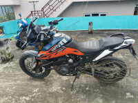 Orange KTM 390 Adventure 2022