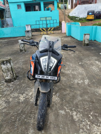 Orange KTM 390 Adventure 2022