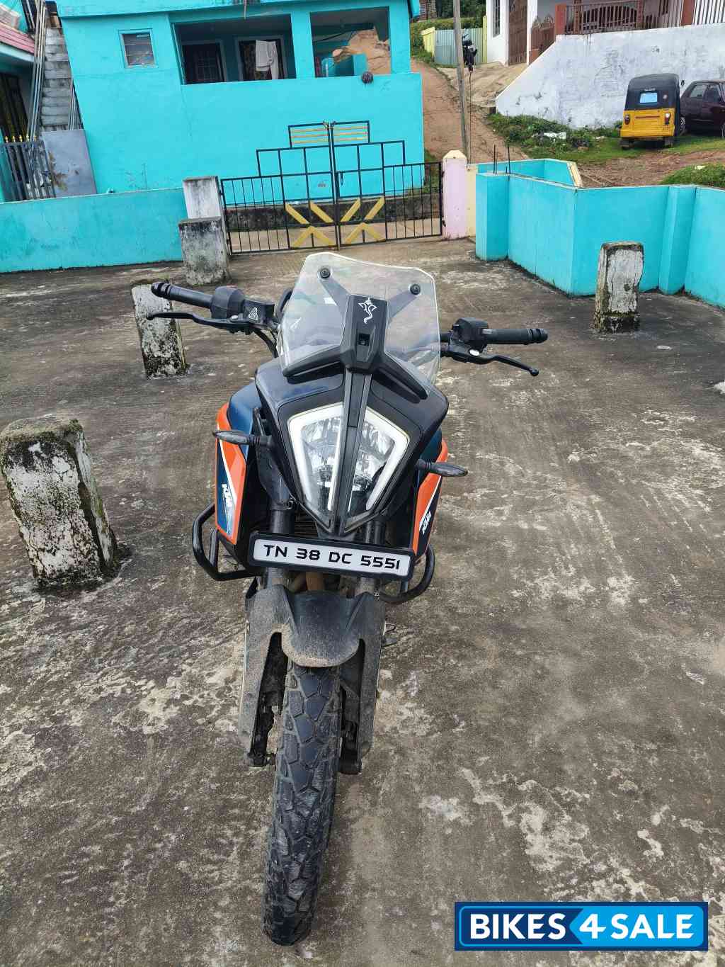 Orange KTM 390 Adventure 2022