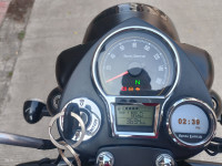 Stealth Black Royal Enfield Classic 350 Dual Channel BS6