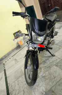 Silver Black Bajaj Platina 100 ES