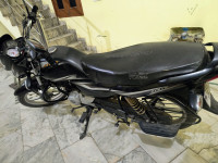 Silver Black Bajaj Platina 100 ES