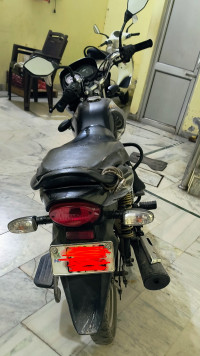 Silver Black Bajaj Platina 100 ES