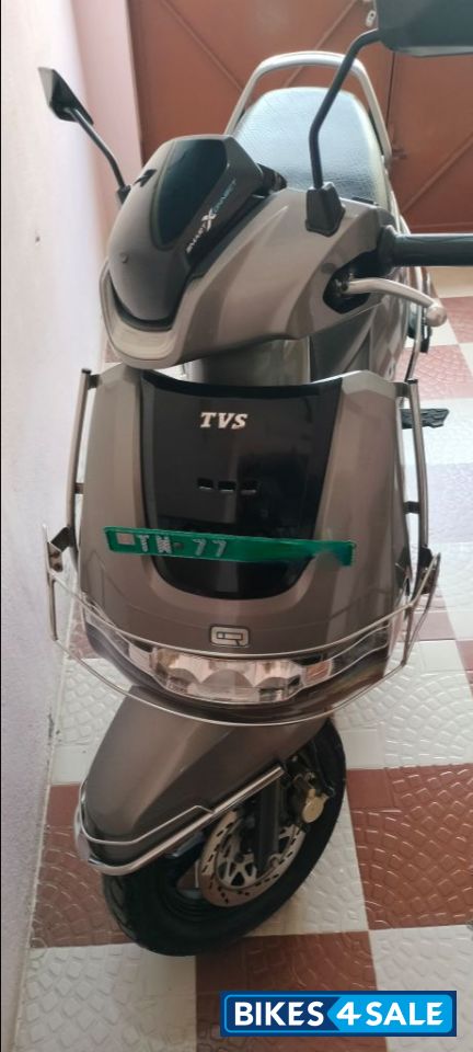 Grey TVS iQube S