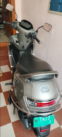 Grey TVS iQube S