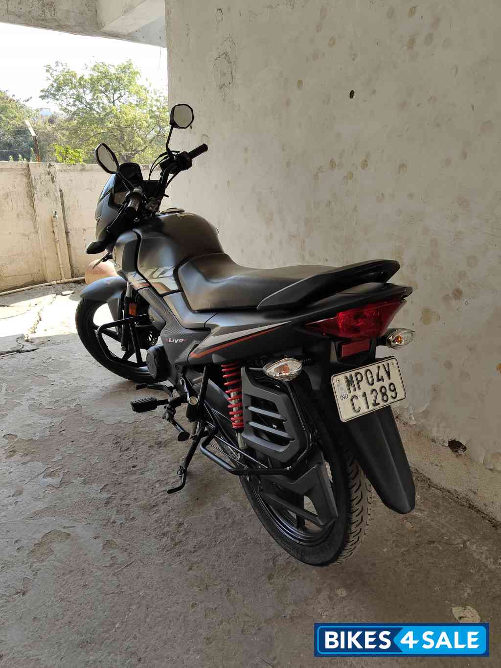 Matt Grey Honda Livo BS6