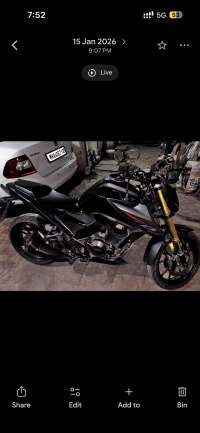 Black Honda CB300F Deluxe Pro