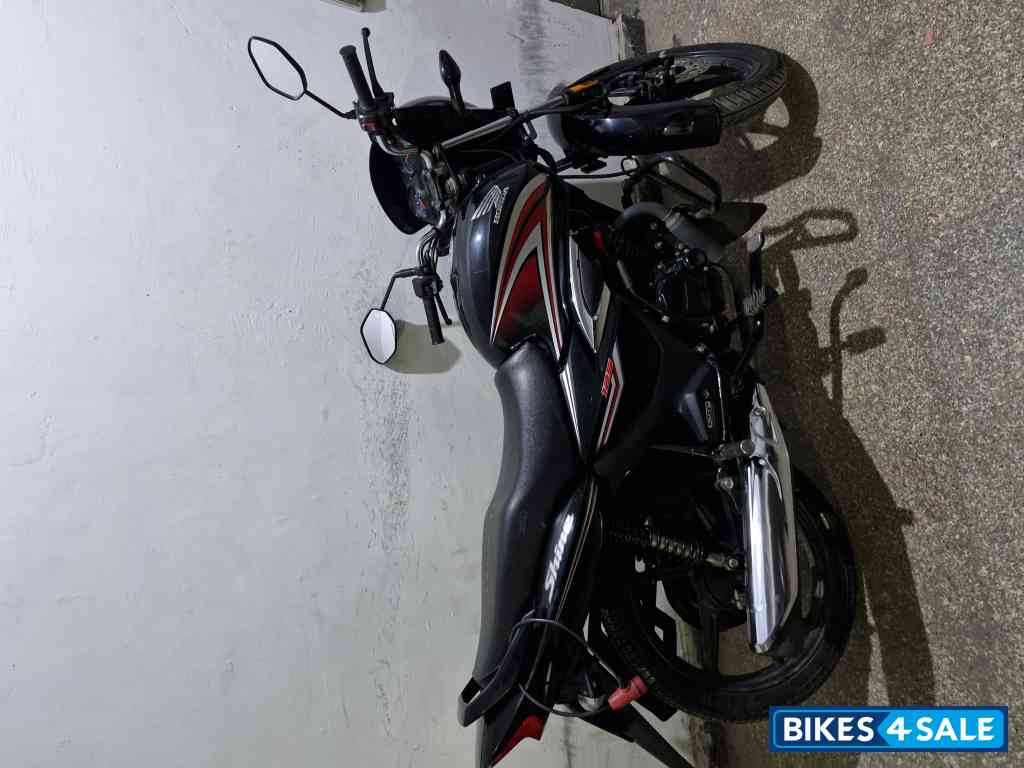 Black Honda Shine 125 Disc OBD2