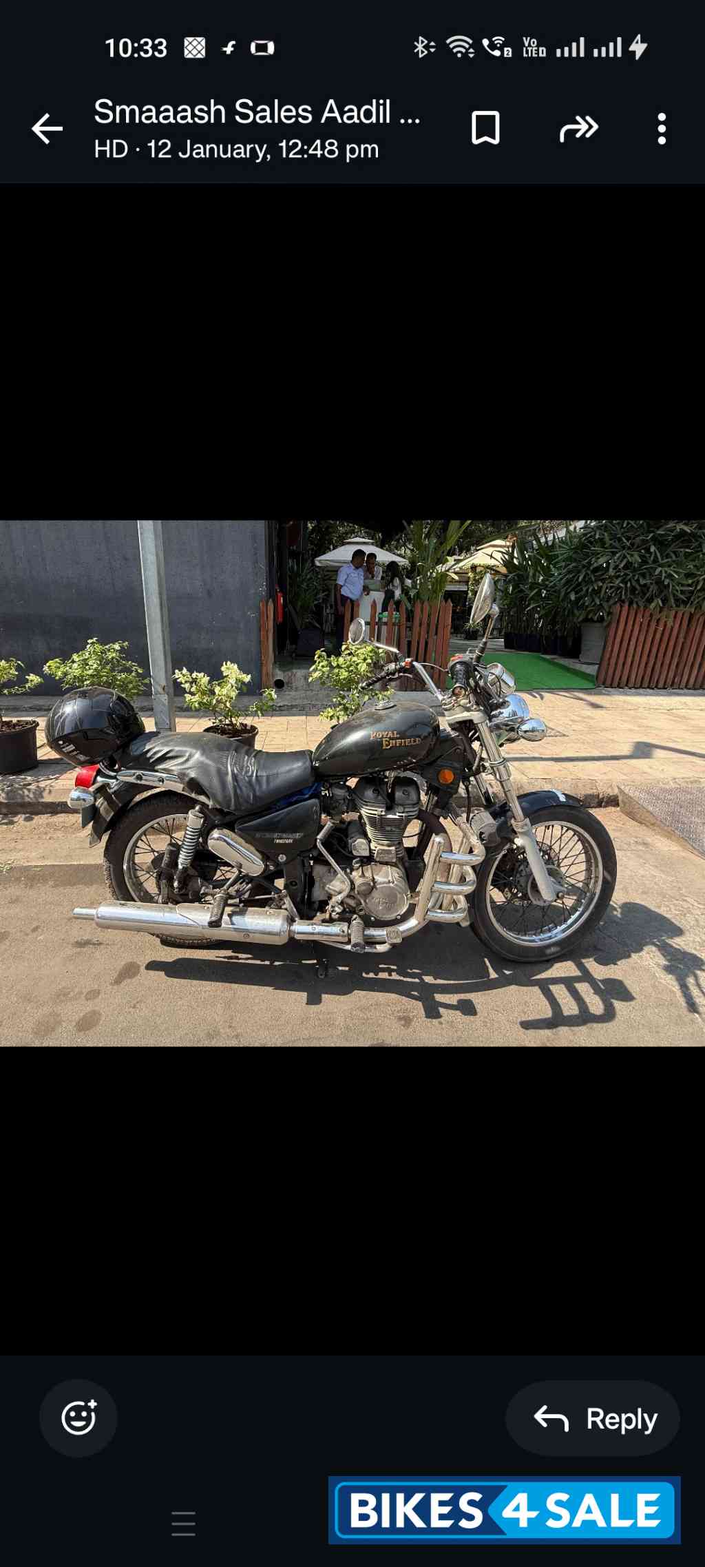 Royal Enfield Thunderbird TwinSpark 350