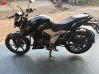 Black TVS Apache RTR 160 4V