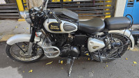 Silver Royal Enfield Classic 350