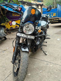 Rebel Blue Royal Enfield Hunter 350 Metro