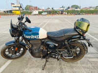 Rebel Blue Royal Enfield Hunter 350 Metro