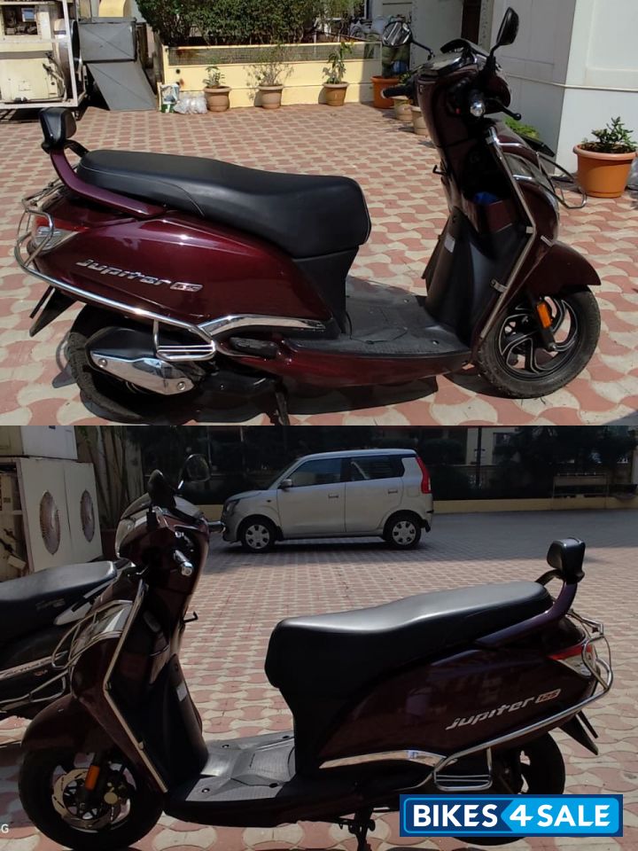 Artist Red TVS Jupiter 125 SmartXonnect