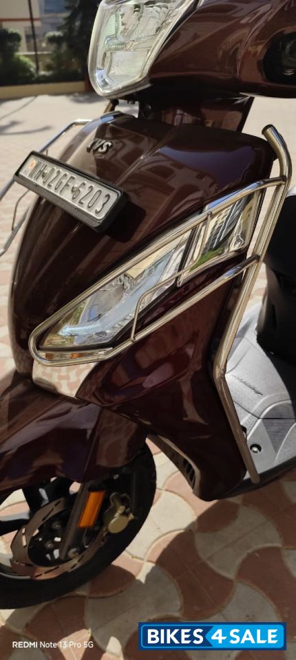 Artist Red TVS Jupiter 125 SmartXonnect