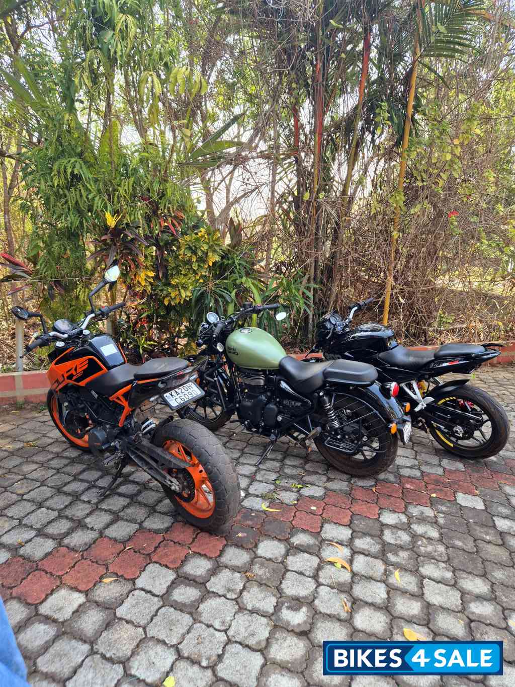 Orange KTM Duke 200 2024