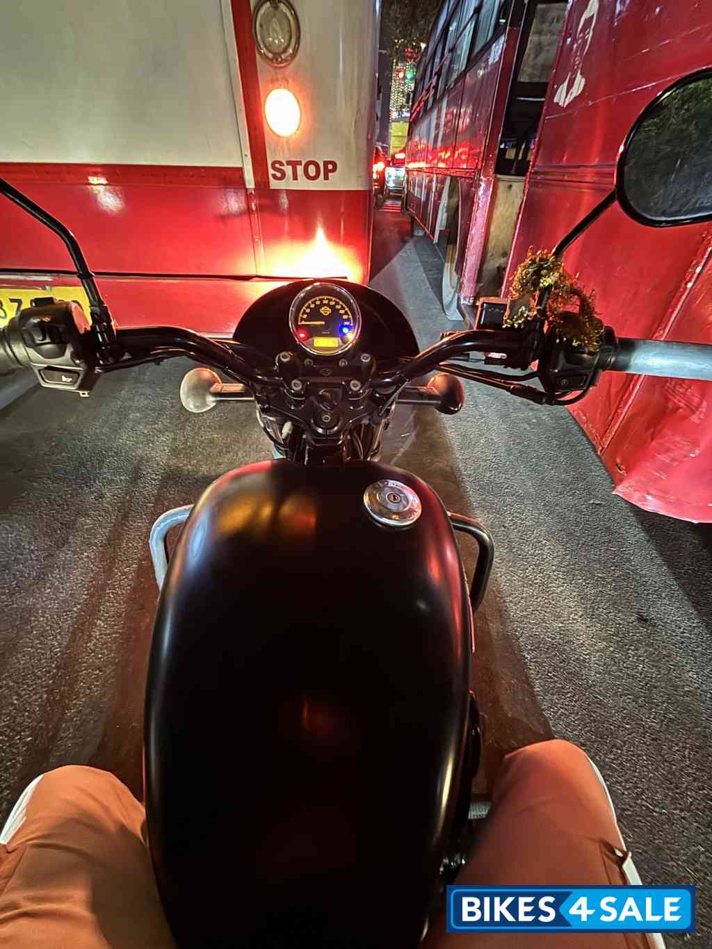 Denim Black Harley Davidson Street 750