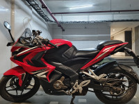 Red Bajaj Pulsar RS 200 ABS