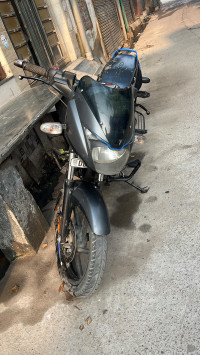 Silver Blue Bajaj Pulsar 125 Neon
