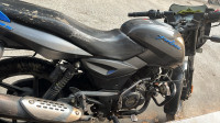 Silver Blue Bajaj Pulsar 125 Neon
