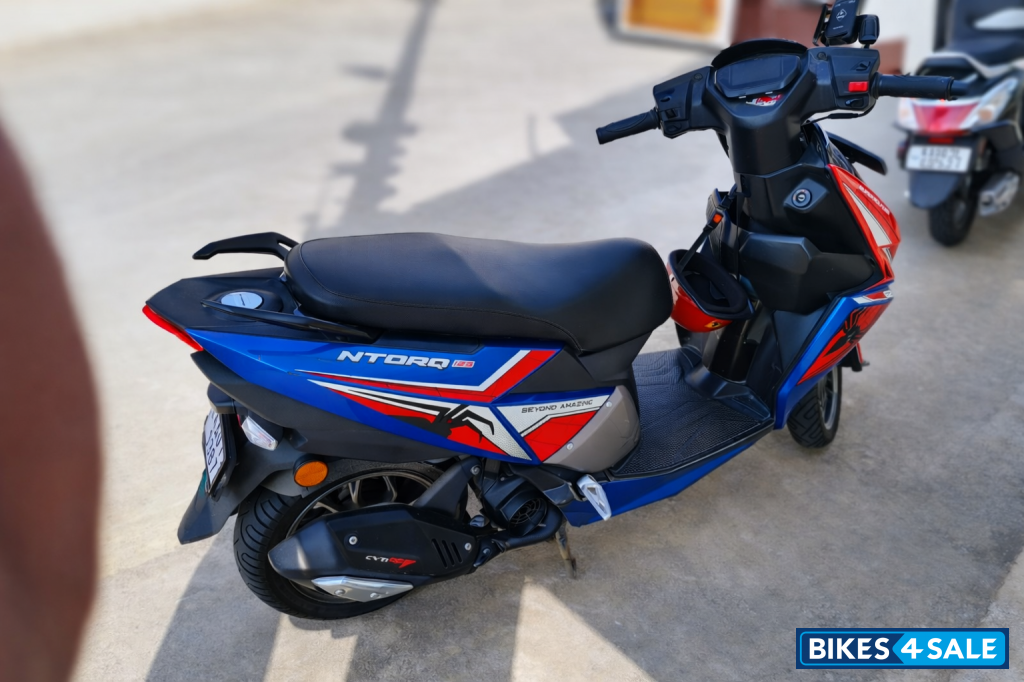 Spider Man (red And Blue) TVS NTORQ Super Squad Edition