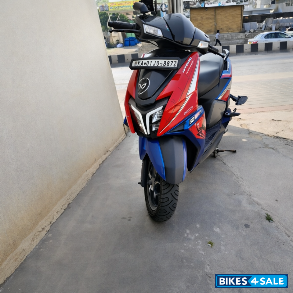 Spider Man (red And Blue) TVS NTORQ Super Squad Edition