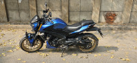 Glacier Blue Bajaj Dominar 400