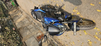 Glacier Blue Bajaj Dominar 400