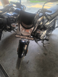 Black Bajaj Platina 100 ES